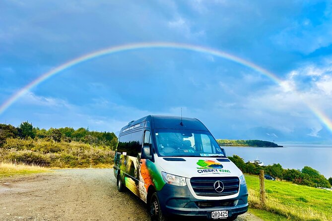 2 Day Tour Auckland to Hobbiton, Waitomo, Rotorua and Taupo - Huka Falls is short, loud, and worth the stop