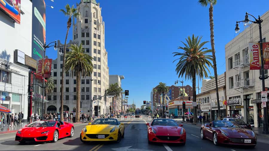 20 Min Ferrari tour in Hollywood (Drive or Be driven) - Choosing between Drive It and Be Driven