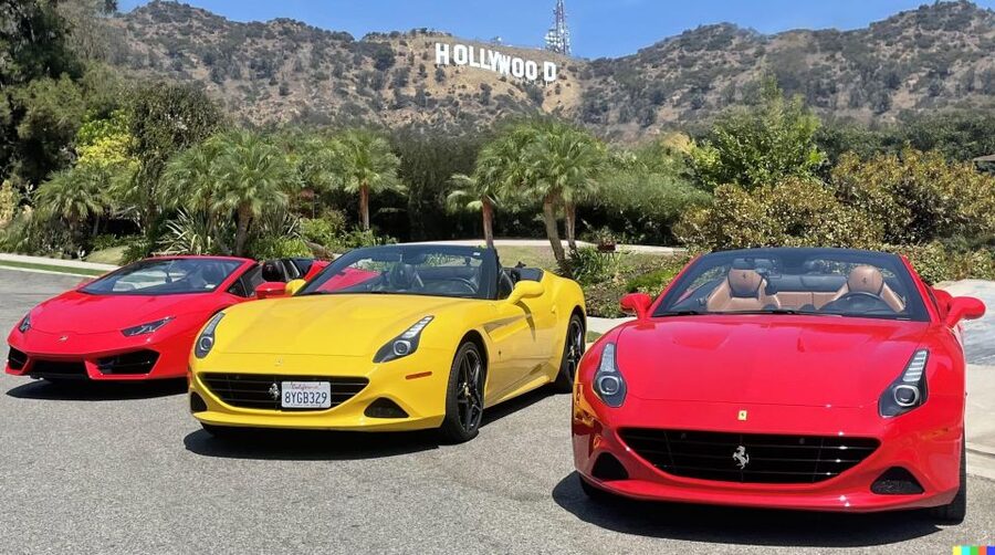 20 Min Lamborghini tour in Hollywood (Drive or be driven) - Choosing Drive it or Be driven