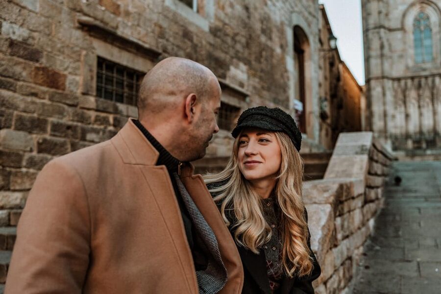Barcelona: Gothic Quarter Cinematic Photoshoot and Guide - Starting outside Barcelona Cathedral