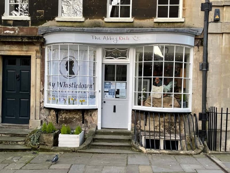 Bath: Private Bridgerton Walking Tour for upto 20 people - Lady Danbury, the Modiste, and Gunter’s Tea Shop