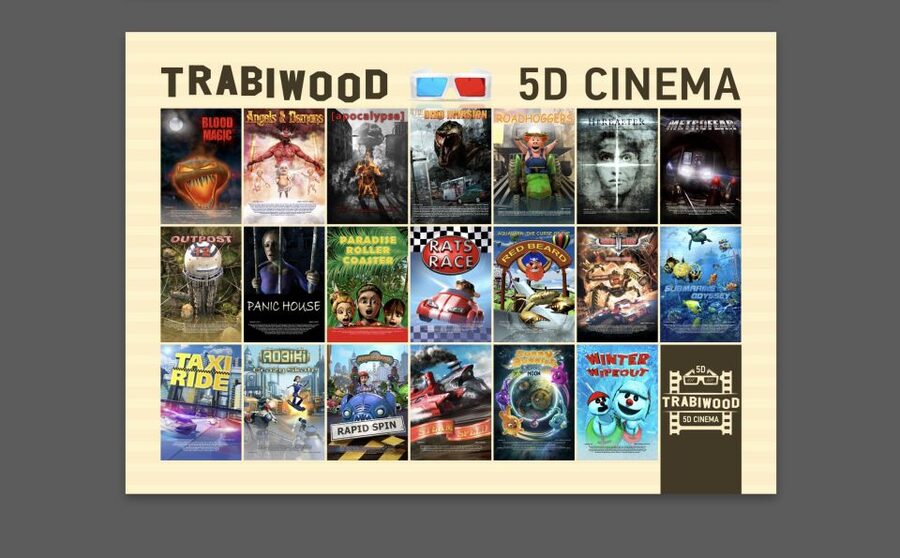 Berlin: 5D Cinema Attraktion - Choosing from 30 short films