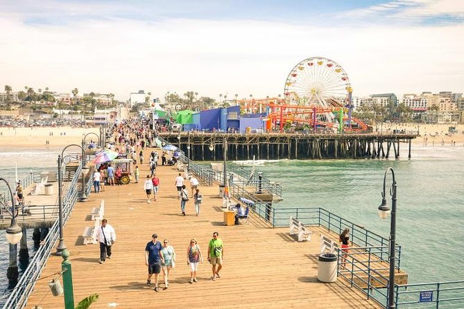 Best of LA: Hollywood, Griffith, Santa Monica, Venice, and Rodeo - Santa Monica Pier and the Pacific