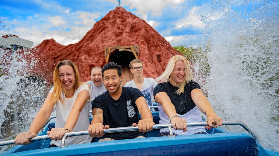 Bottrop: Movie Park Full-Day Admission Ticket - Two movie-themed coasters with different personalities