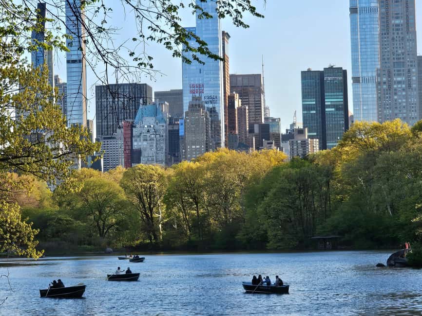 Central Park, NY: Nature, Architecture and Movie Scenes Tour - Bow Bridge, apartment reflections, and the Dakota