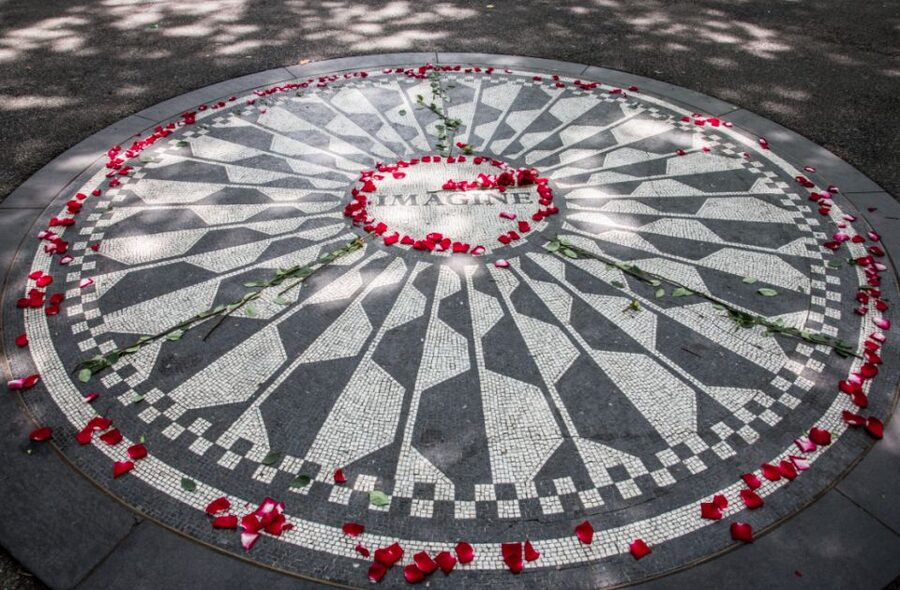 Central Park TV & Movie Sites Walking Tour - NYC - Strawberry Fields and the quieter side of the route