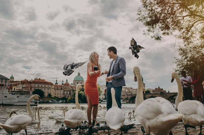 Cinematic Photoshoot Experience in Prague - A cinematic walk through Prague’s old center