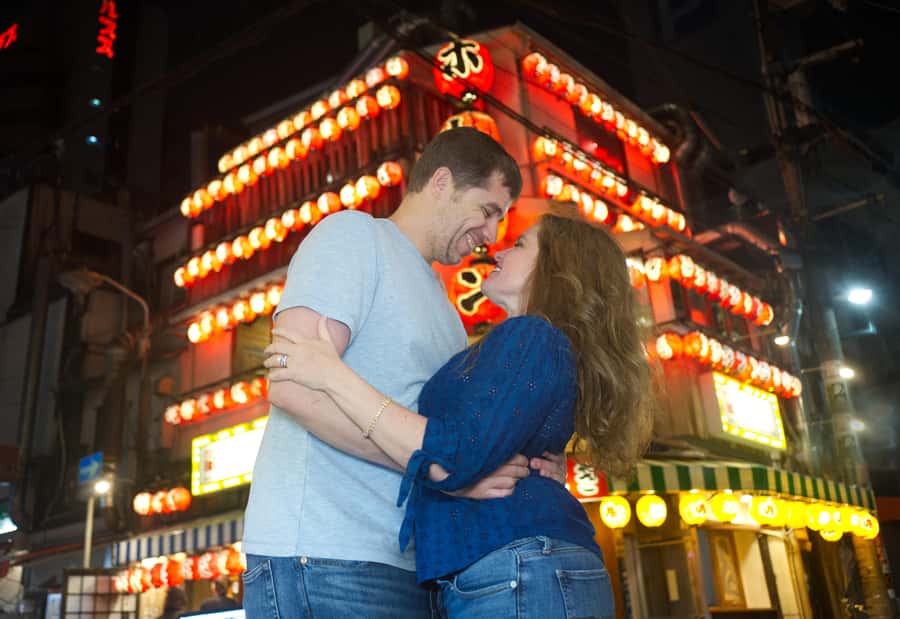 Cinematic Video shoot in Osaka - Meeting Irven near Dotonbori