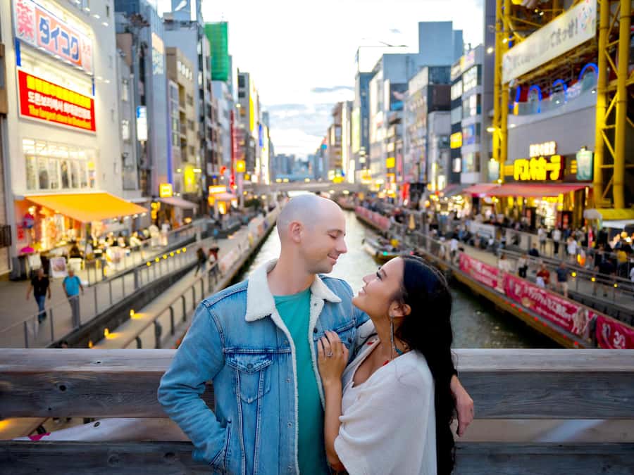 Cinematic Video shoot in Osaka - Dotonbori, Osaka Castle, and quieter corners
