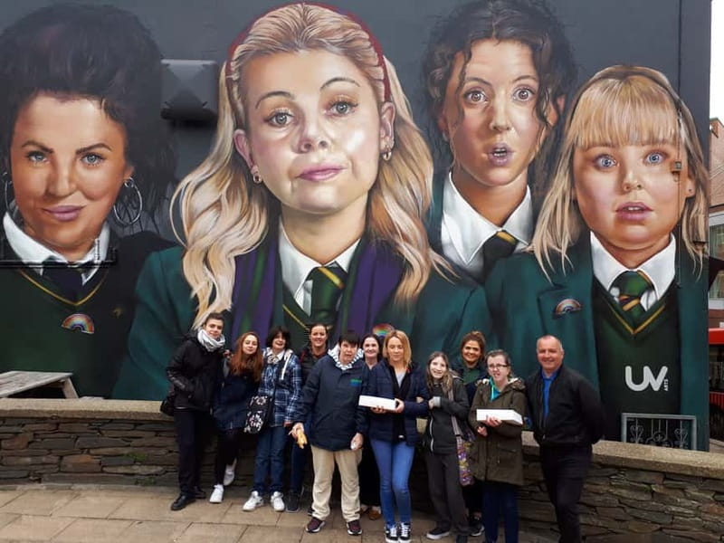 Derry: Derry Girls TV Show Filming Locations Tour - Long Tower Church and the meaning behind the comedy