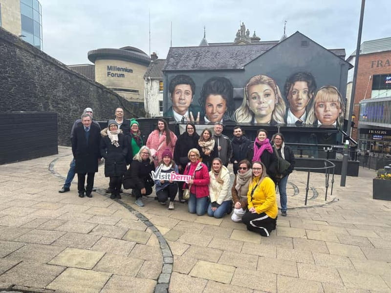 Derry: Guided Derry Girls TV Show Public Tour - Nailor’s Row and Toto’s dash