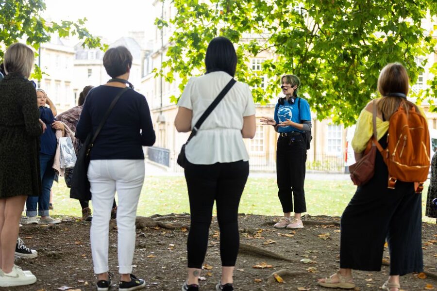 Discover Bath and Bridgerton with Music - Pulteney Bridge and the walk through central Bath