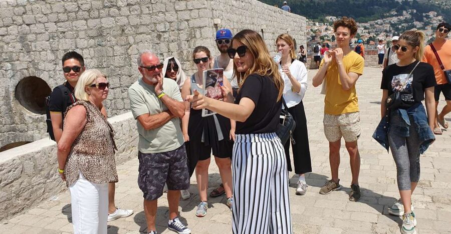 Dubrovnik: Best Game of Thrones Insider Tour - Meeting under the Targaryen umbrella