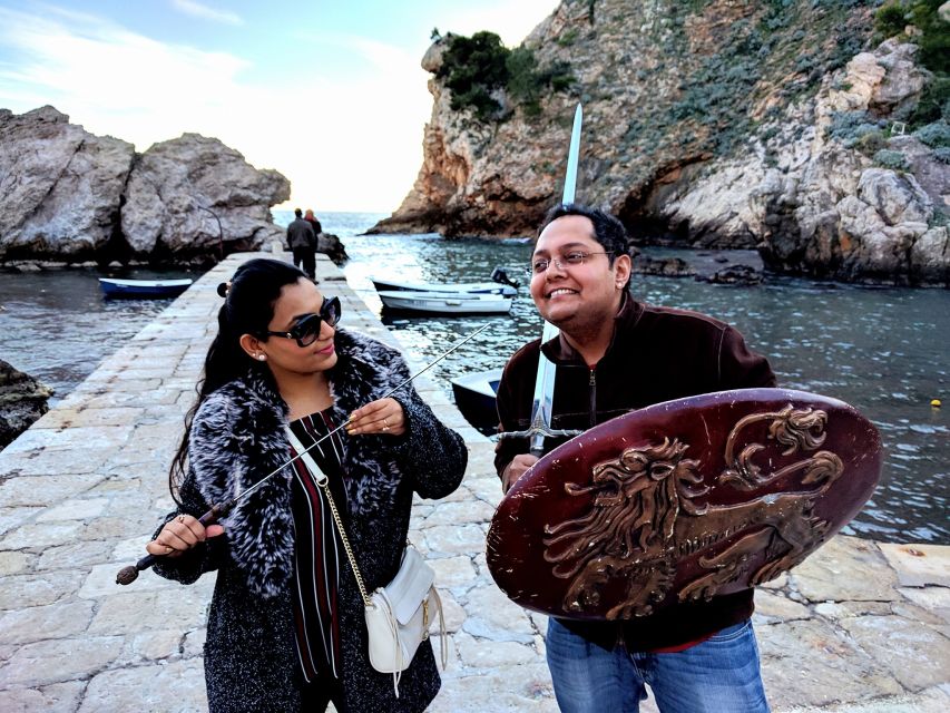 Dubrovnik: Game of Thrones Extended Tour - The Revelin Fortress terrace and Lokrum views