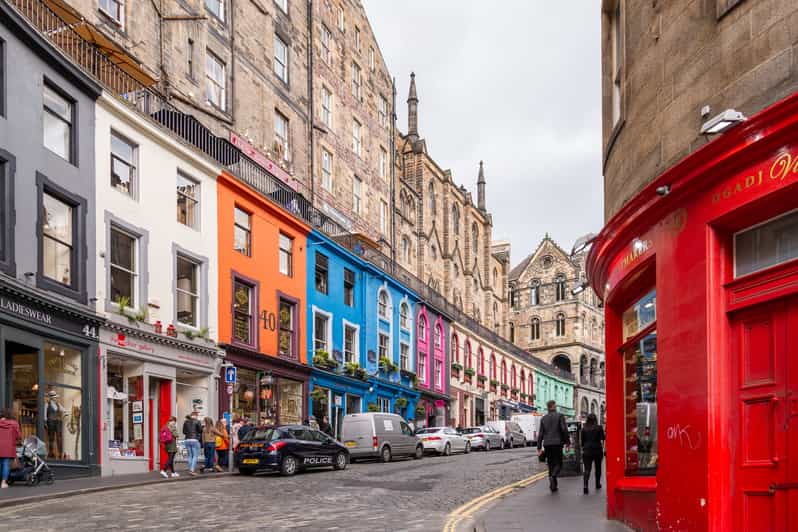 Edinburgh: Original Harry Potter Tour in German - Starting at the William Chambers Monument