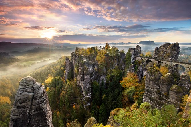 Elbe Canyon & Narnia Movie Locations Day Trip - The morning ride from Prague to Tisa Rocks