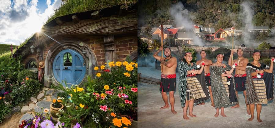 Ex Auckland: Hobbiton & Rotorua Māori Village w Hangi Lunch - A short look at Rotorua before Whakarewarewa