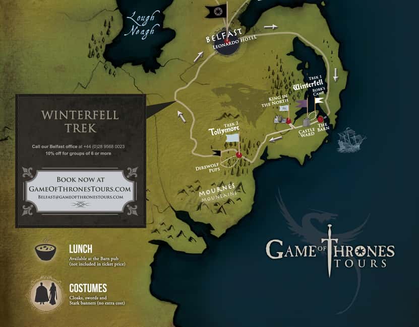 From Belfast: Game of Thrones Winterfell Locations Tour - Why this tour works for serious Game of Thrones fans
