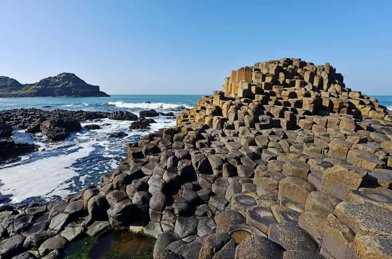 From Belfast: Giant's Causeway and Game of Thrones Tour - Carrick-a-Rede Rope Bridge, with height in mind