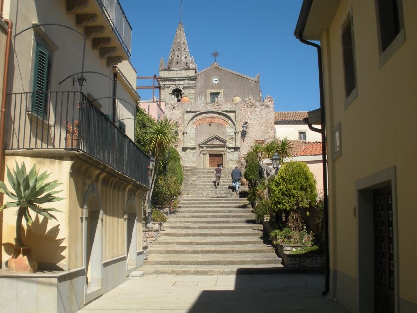 From Catania: The Godfather Movie Day Trip in Sicily - Leaving Catania by van