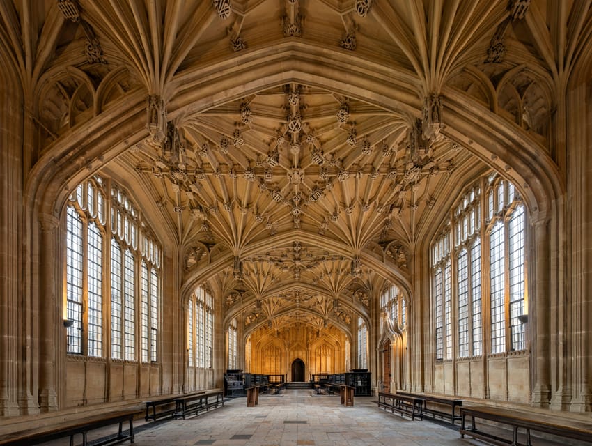 From London: Oxford by Rail & Harry Potter Insights Tour - Inside the Divinity School, Hogwarts’ medieval hall