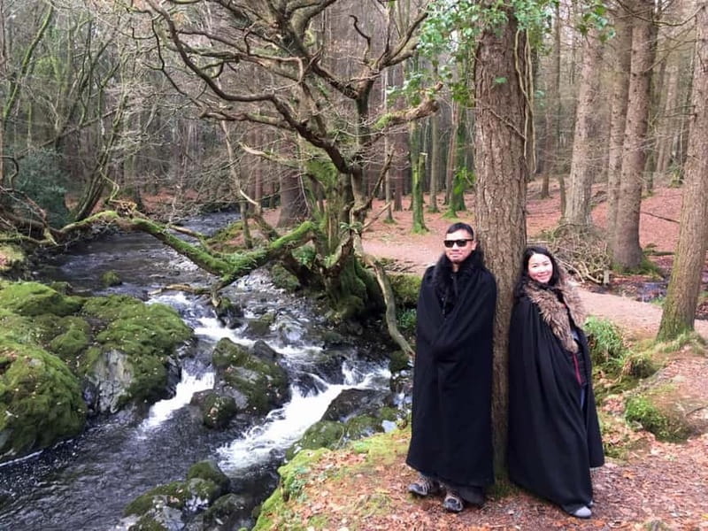 From Newcastle: Game of Thrones Tollymore Forest Trek - The Direwolf bridge and the Stark family
