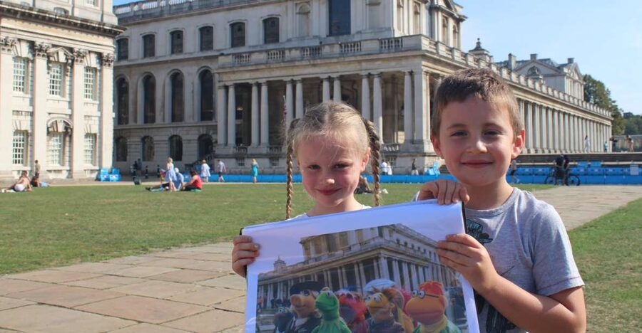Greenwich Film Locations Tour - The Old Royal Naval College as old London
