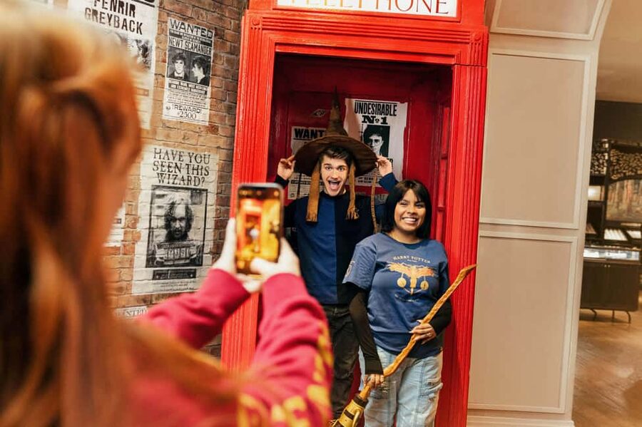 Harry Potter Shop New York: Magical Experiences - The broomstick experience is the main event