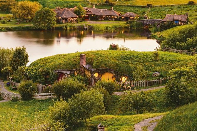 Hobbiton & Waitomo Caves Guided Day Trip from Auckland incl lunch - Waitomo and the glowworm boat ride