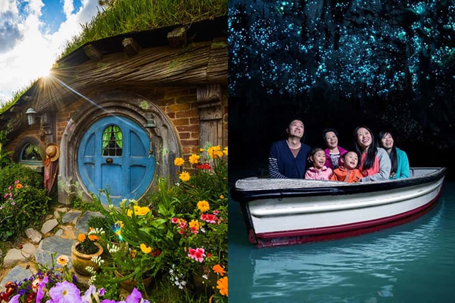 Hobbiton, Waitomo, Rotorua & Taupo 2-Day Tour from Auckland - A short stop, lunch and the road to Hobbiton