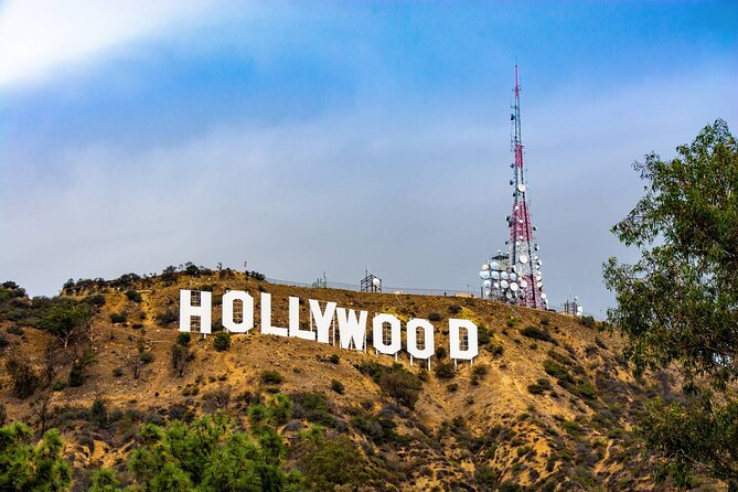 Hollywood and Celebrity Homes Bus Tour - The Hollywood Sign from the hills
