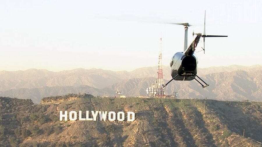 Hollywood & Beverly Hills Celebrity Helicopter Tour - Hollywood Hills, Mulholland Drive, and Laurel Canyon