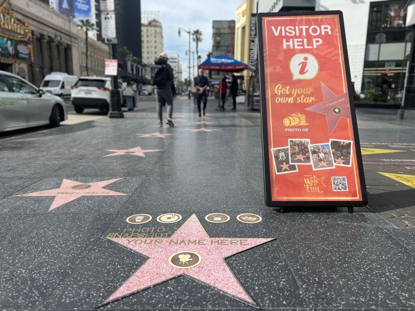 Hollywood: Make Your Own Star Walk of Fame Photo Experience - What happens during the 15-minute session
