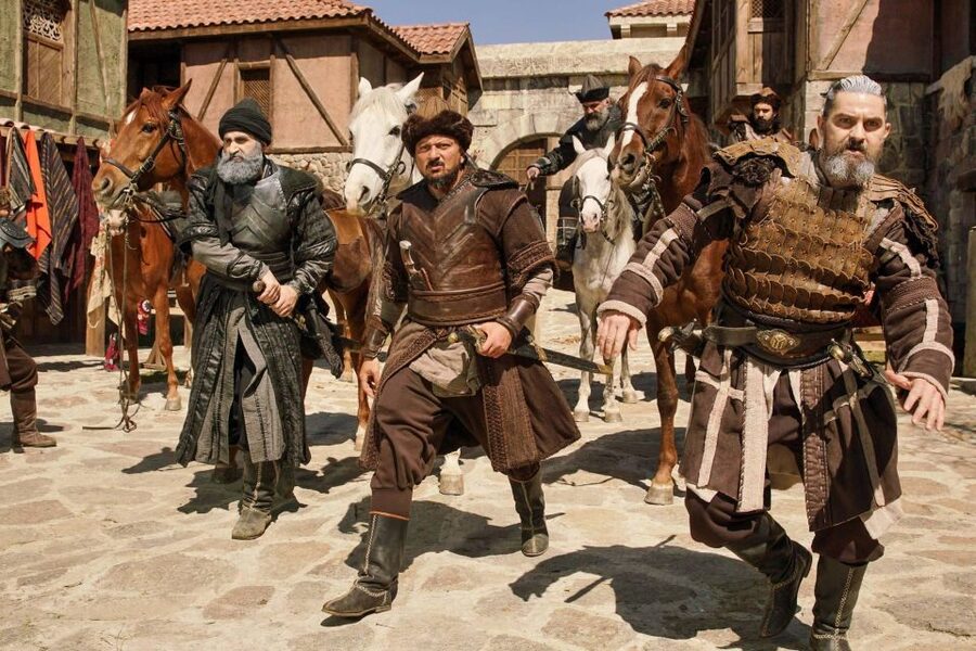 Istanbul: Ertugrul and Osman Ghazi Movie Set Tour with Lunch - Castles, props, and costume photographs