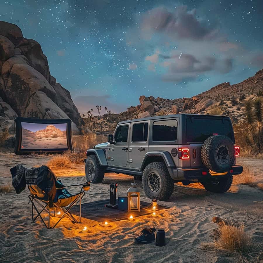 Las Vegas: Couple's Movie Night in the Mountains - Choosing a film for a four-hour date