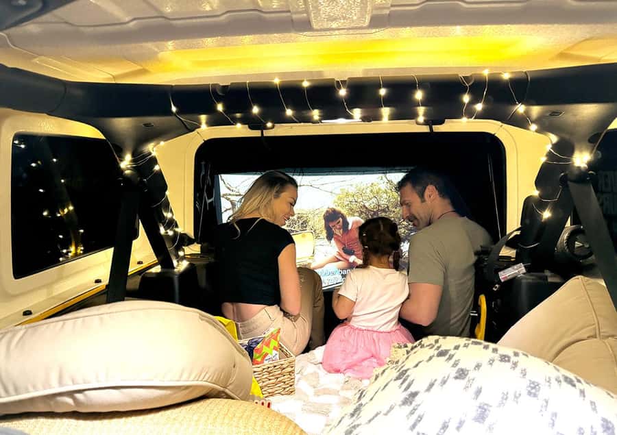 Las Vegas: Couple's Movie Night in the Mountains - What the $100 price really covers