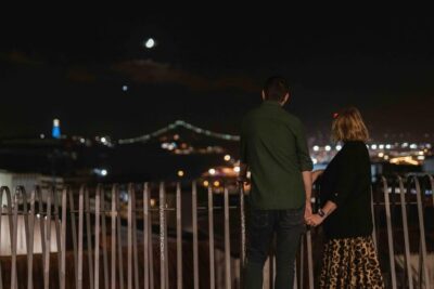 Lisbon lights: A Cinematic Photoshoot at night