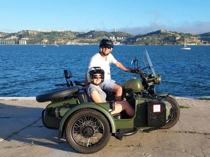 Lisbon Sidecar Tour ( the netflix one) - From pickup to the first Lisbon viewpoint