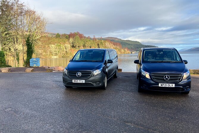 Loch Ness , Outlander , Inverness Castle , Clava and Culloden - Urquhart Castle above Loch Ness