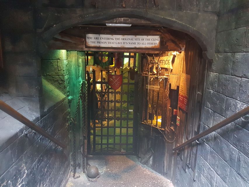 London: Harry Potter and the Clink Prison (Tour + Tickets) - Westminster, Southwark, and two views of London