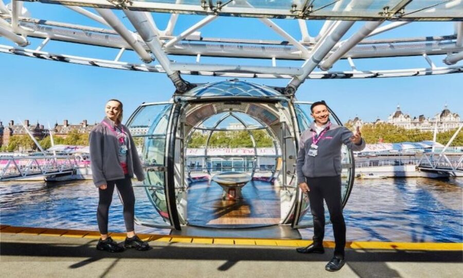 London: Harry Potter Tour & London Eye w/ Fast Track Tickets - Leicester Square and the move toward Westminster
