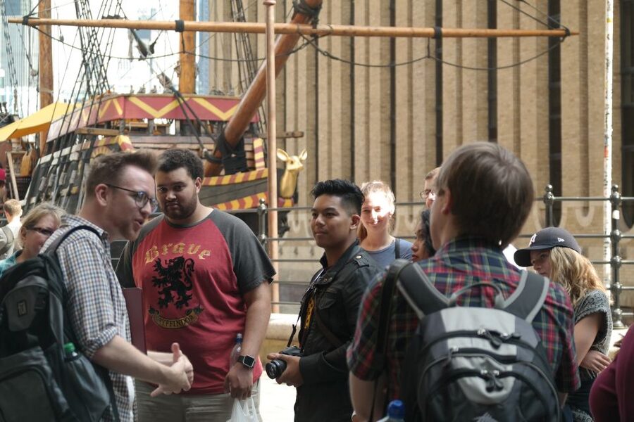 London: Small Group Harry Potter Locations Walking Tour - Millennium Bridge and the attack on London