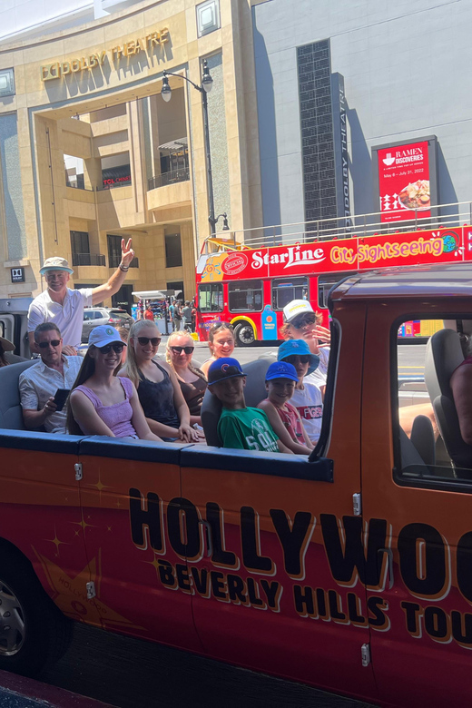 Los Angeles: Hollywood and Beverly Hills Open-Top Bus Tour - Sunset Strip and the music connection