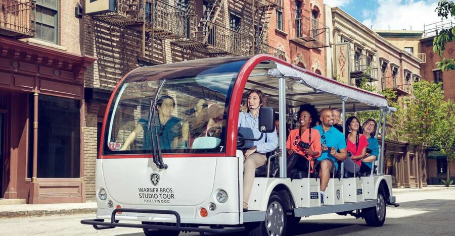 Los Angeles: Warner Bros Studio Hollywood & Bus Tour Package - Inside the Warner Bros. backlot