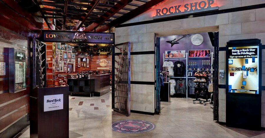 Meal at the Hard Rock Cafe Hollywood Florida - What the $42 Hard Rock Cafe meal includes