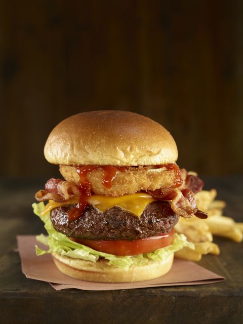 Meal at the Hard Rock Cafe Hollywood Florida - Burgers, salads, sandwiches, and local touches