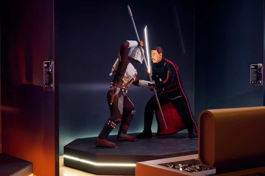Melbourne Museum: LEGO® Star Wars: The Exhibition Ticket - Choosing an allegiance for the digital battle