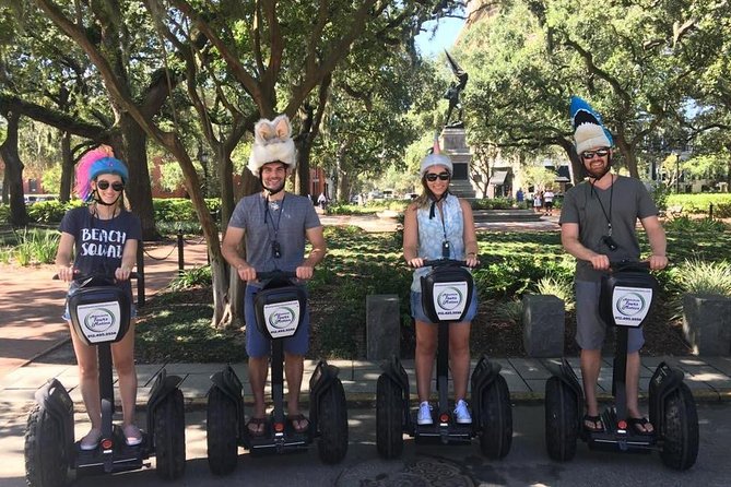 Movie Locations Segway Tour of Savannah - Headsets, photos, and the pace of the ride