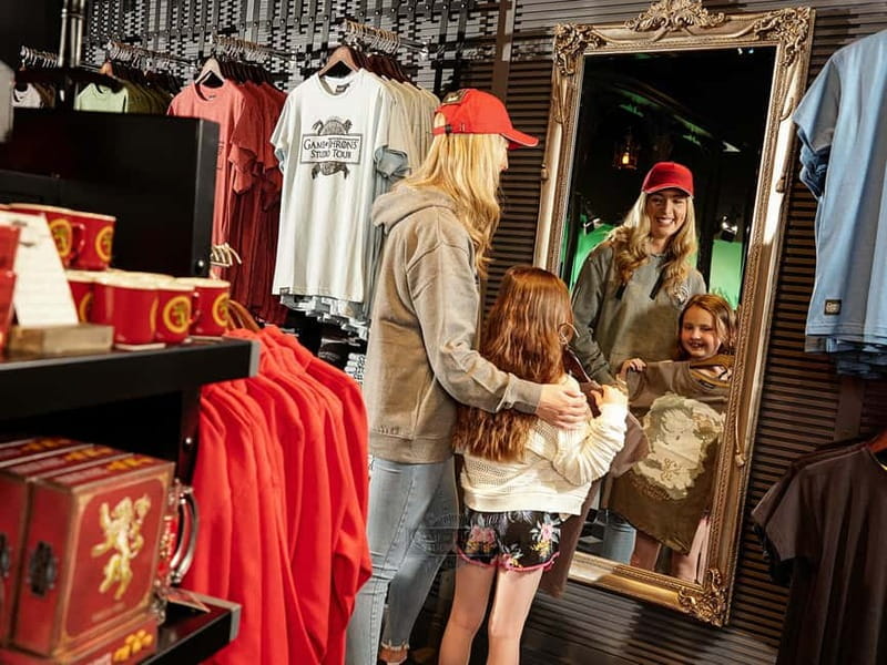 Official Game of Thrones Studio Tour Admission Ticket - Food, the shop, and the practical finish
