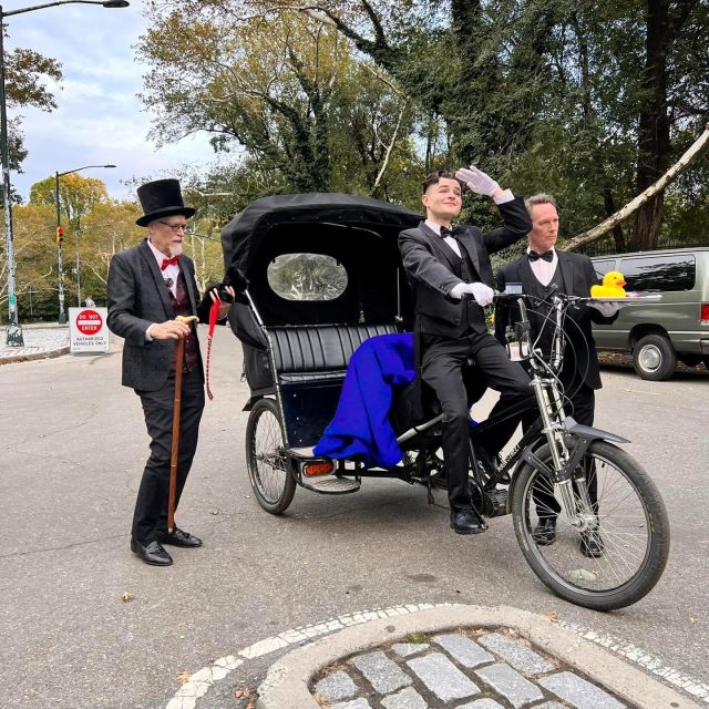 Official Pedicab Movies & TV Shows Tours in Central Park - Belvedere Castle, the Reservoir, and changing views